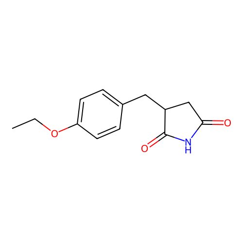 3-(4-Ethoxybenzyl)pyrrolidine-2,5-dione structure