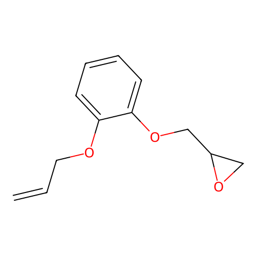 [[o-(Allyloxy)phenoxy]methyl]oxirane structure