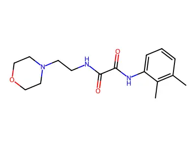 N1-(2,3-dimethylphenyl)-N2-(2-morpholinoethyl)oxalamide structure