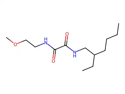 N'-(2-ethylhexyl)-N-(2-methoxyethyl)oxamide structure