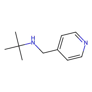 2-methyl-N-(pyridin-4-ylmethyl)propan-2-amine structure