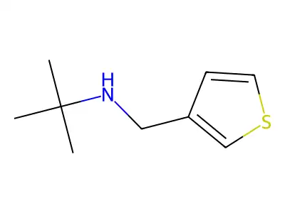 Tert-butyl[(thiophen-3-yl)methyl]amine structure