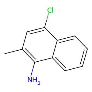 4-氯-2-甲基萘-1-胺 structure