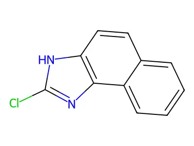 2-Chloronaphthimidazole structure