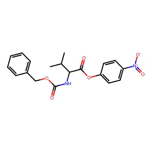 4-Nitrophenyl N-[(benzyloxy)carbonyl]valinate structure