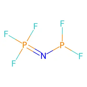 (二氟膦基)亚磷酰三氟胺 structure
