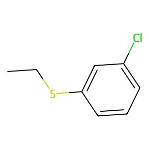 3-Chlorophenyl ethyl sulfide structure