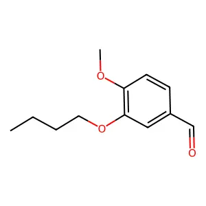 3-Butoxy-4-methoxybenzaldehyde structure