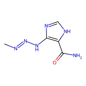5-(3-Methyltriazen-1-yl)imidazole-4-carboxamide structure