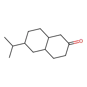 2(1H)-Naphthalenone, octahydro-6-(1-methylethyl)- structure