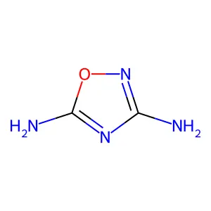1,2,4-噁二唑-3,5-二胺 structure