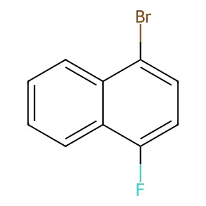 1-Bromo 4-fluoronaphthalene structure