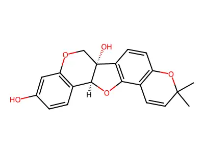 Hydroxyphaseolin structure