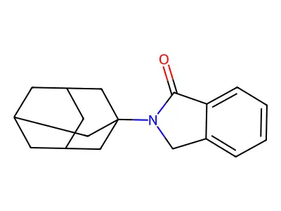 2-(1-Adamantyl)-1-isoindolinone structure
