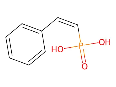 Phosphonic acid, styryl-, (Z)- structure