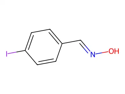 4-Iodobenzaldoxime structure