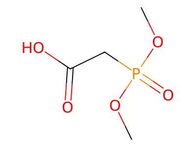 2-(Dimethoxyphosphoryl)acetic acid structure