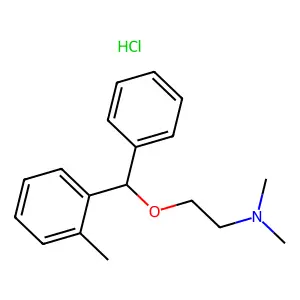 Orphenadrine Hydrochloride structure