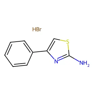4-Phenylthiazol-2-amine monohydrobromide structure