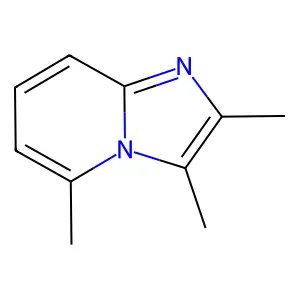 2,3,5-Trimethylimidazo(1,2-a)-pyridine structure