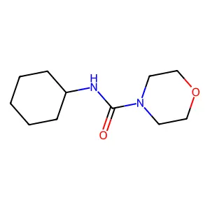 4-(N-(Cyclohexyl)carbamoyl)morpholine structure