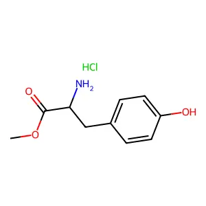 Methyl tyrosinate hydrochloride structure