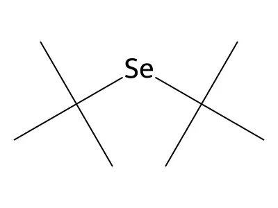2-(tert-Butylselanyl)-2-methylpropane structure