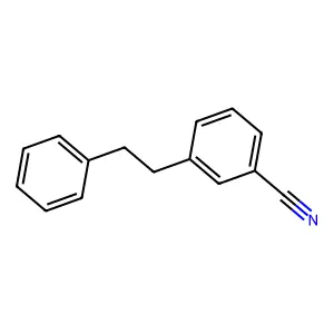 1-(3-Cyanophenyl)-2-phenylethane structure