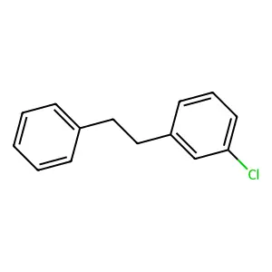 1-Chloro-3-(2-phenylethyl)benzene structure