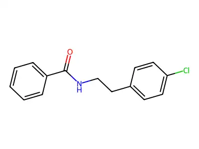 Benzamide, N-(p-chlorophenethyl)- structure
