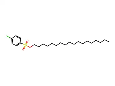 Octadecyl 4-chlorobenzenesulfonate structure