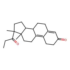 普美孕酮 structure