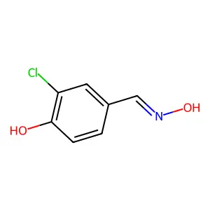 3-氯-4-羟基苯甲醛肟 structure