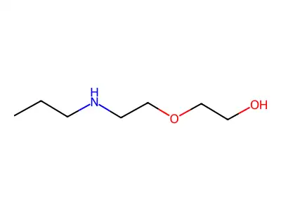 2-[2-(Propylamino)ethoxy]ethanol structure