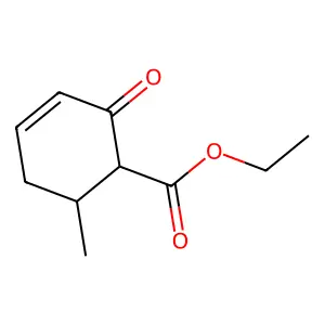 Ethyl 6-Methyl-2-oxo-3-cyclohexene-1-carboxylate (mixture of isomers) structure