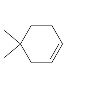 Cyclohexene, 1,4,4-trimethyl- structure