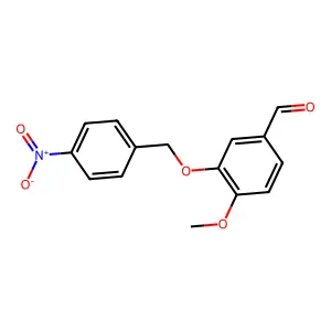 4-Methoxy-3-[(4-nitrobenzyl)oxy]benzaldehyde structure