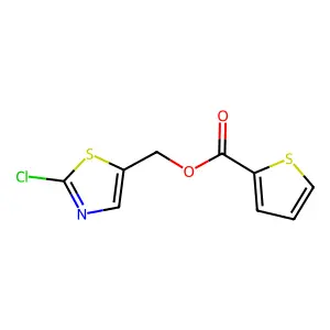 (2-Chloro-1,3-thiazol-5-yl)methyl 2-thiophenecarboxylate structure