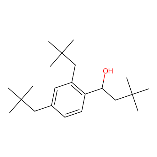 1-(2,4-Dineopentylphenyl)-3,3-dimethyl-1-butanol structure