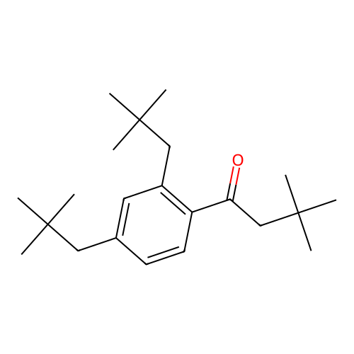 1-(2,4-Dineopentylphenyl)-3,3-dimethyl-1-butanone structure