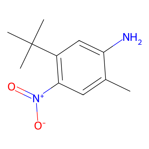 5-Tert-butyl-2-methyl-4-nitroaniline structure