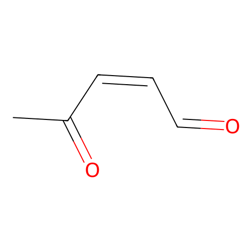 2-Pentenal, 4-oxo-, (Z)- structure
