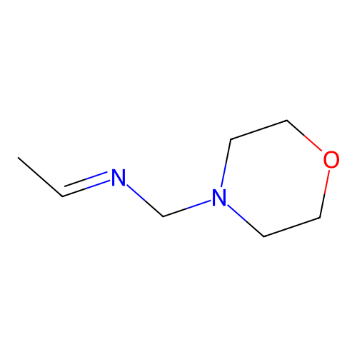 N-Ethylidene-4-morpholinemethanamine structure