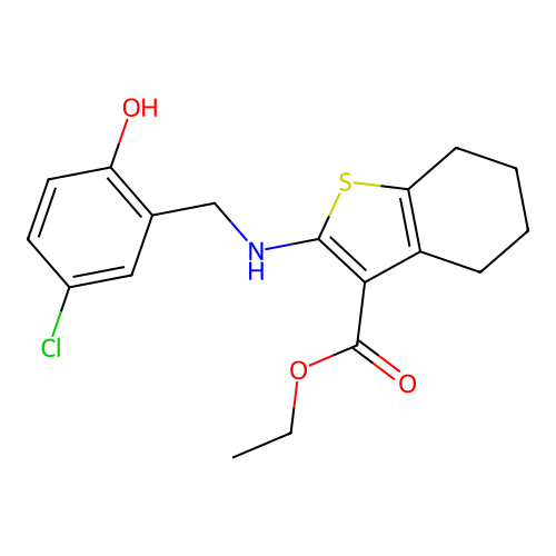 C18H20ClNO3S structure