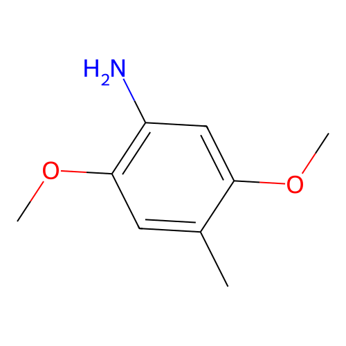 2,5-Dimethoxy-4-methylaniline structure