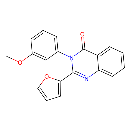 2-(furan-2-yl)-3-(3-methoxyphenyl)quinazolin-4(3H)-one structure