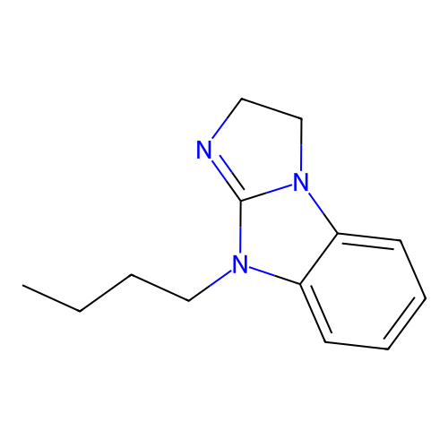 9-butyl-2,9-dihydro-3H-imidazo[1,2-a]benzimidazole structure