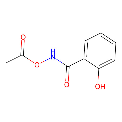 Acetic Acid Salicyloyl-Amino-Ester structure