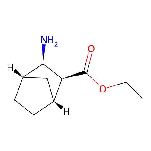 Ethyl (1R,2S,3R,4S)-rel-3-Aminobicyclo[2.2.1]heptane-2-carboxylate structure