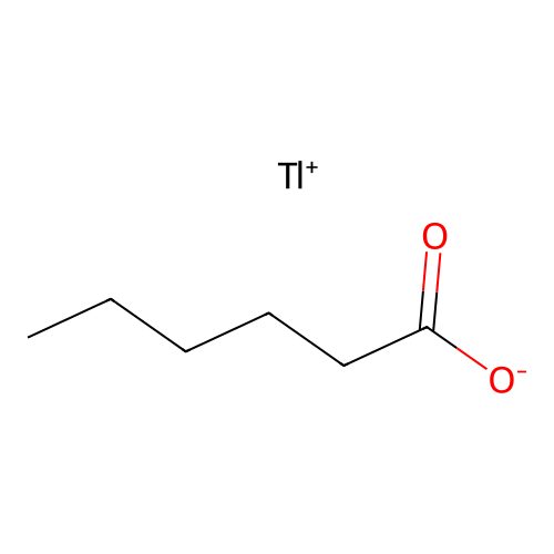Thallium hexanoate structure